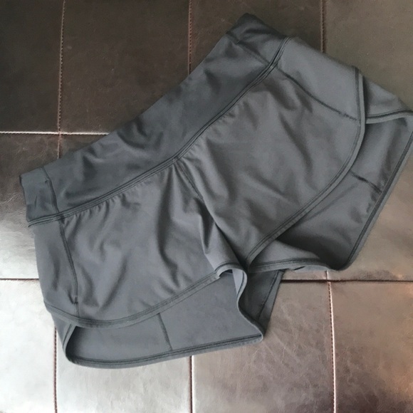 lululemon athletica Pants - Lululemon speed shorts H2O edition size 4 black